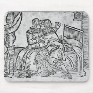 Mousepad Casal que beija, baladas de Roxburghe da