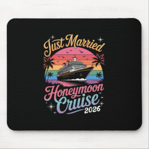 Mousepad Casal Recém-Casado Cruzeiro de Lua de Mel 2026