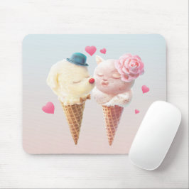 Mousepad Casal sorvete - Amor no Primeiro Lick
