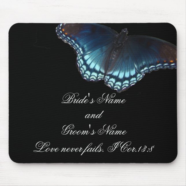 Mousepad Casamento da borboleta (Frente)