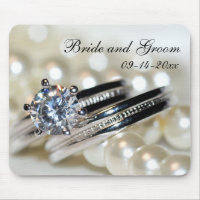 Casamento de Anéis e Pérolas Brancas