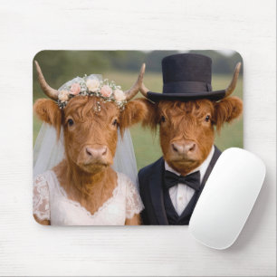 Mousepad Casamento de Gado das Terras Altas