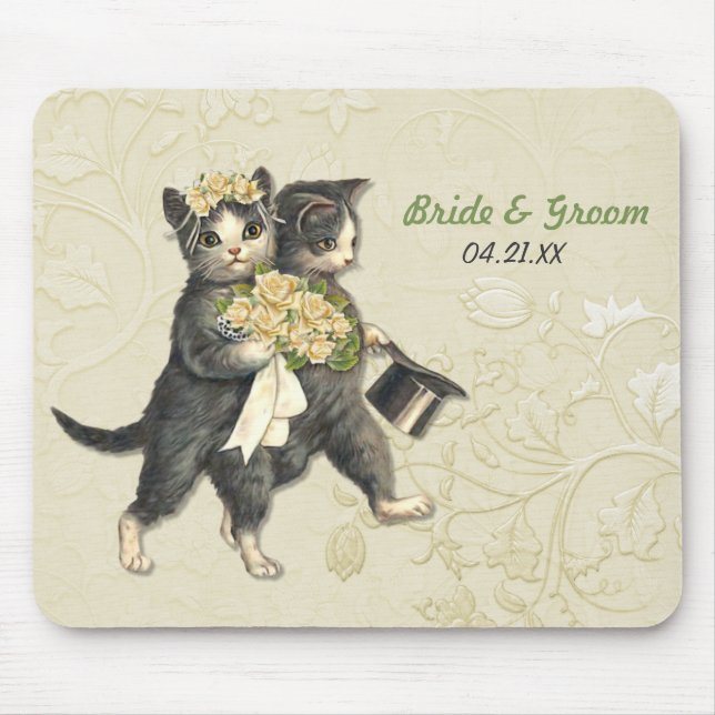 Mousepad Casamento de Gatos (Frente)