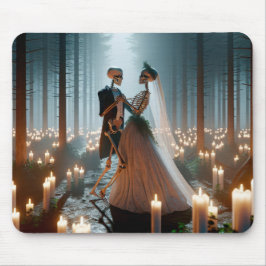 Mousepad Casamento de Halloween Dança
