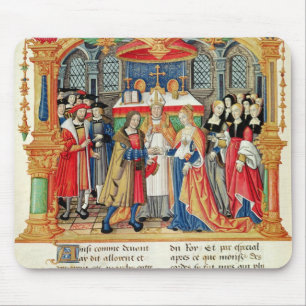 Mousepad Casamento de Maria de Borgonha e de Maximilian mim