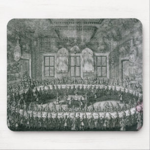 Mousepad Casamento de Peter mim e Catherine no inverno