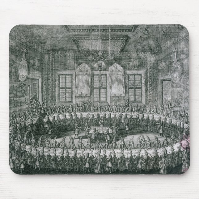 Mousepad Casamento de Peter mim e Catherine no inverno (Frente)