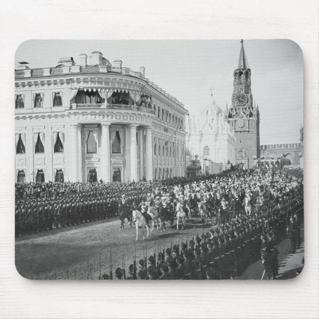 Mousepad Casamento do Tsar Nicholas (1868-1918) a Alexandra (Frente)