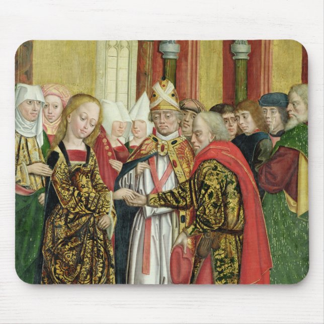Mousepad Casamento do Virgin, do altar da abóbada, 1499 (Frente)