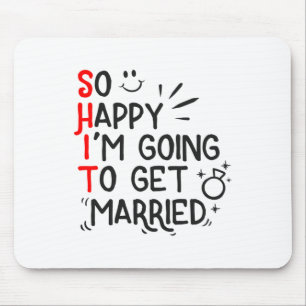 Mousepad Casamento Engraçado Presente Hilarious Casamento n