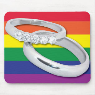 Mousepad Casamento Lésbico gay