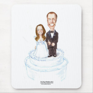 Mousepad Casamento Real Catherine & William Presentes Camis