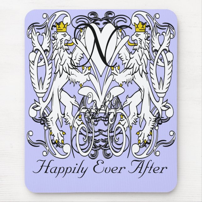 Mousepad Casamento Renascença Leão Rampante (Frente)