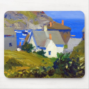 Mousepad Casas de Edward Hopper Monhegan