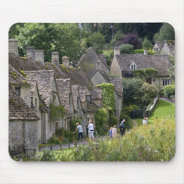 Mousepad casas de pedra Cotswold na aldeia de (Frente)