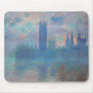 Mousepad Casas do Parlamento (Londres), Monet