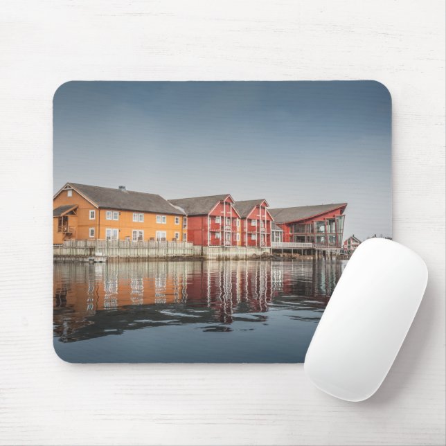 Mousepad Casas Pintadas Norueguesas (Com mouse)