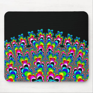 Mousepad Cascata arco-íris - Arte frontal