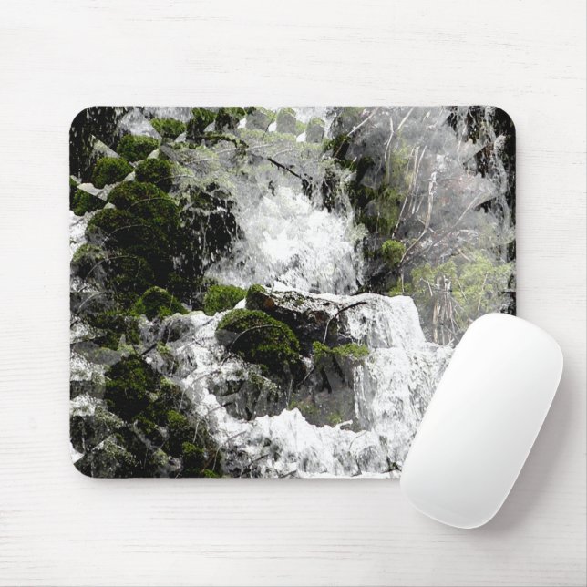 Mousepad Cascata de inverno...... (Com mouse)