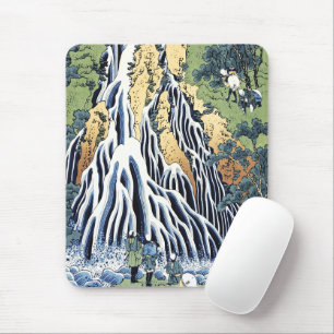 Mousepad Cascata de Kirifuri perto da montanha Housai de Ku