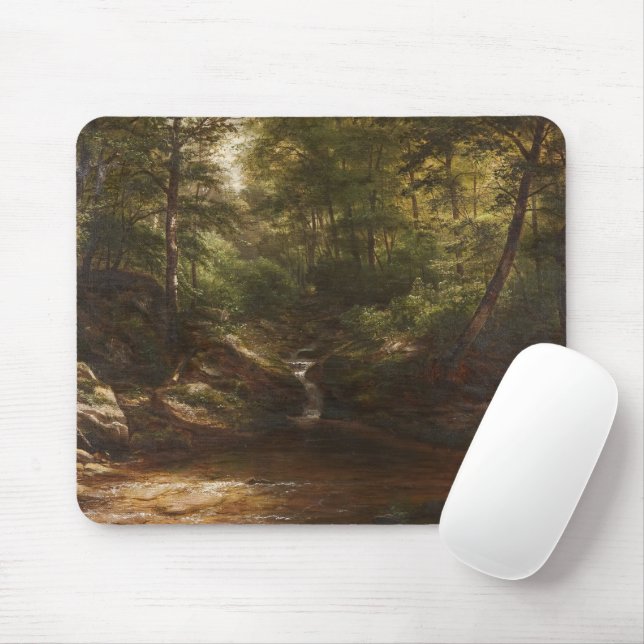 Mousepad Cascata na Floresta - George Hetzel (Com mouse)