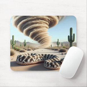 Mousepad Cascavel com Diabo de Poeira do Deserto