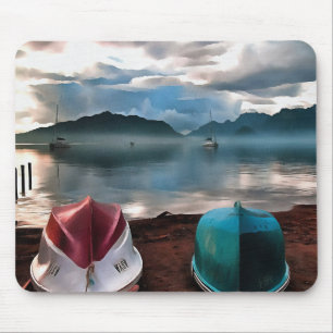 Mousepad Cascos de Barcos e Marmaris