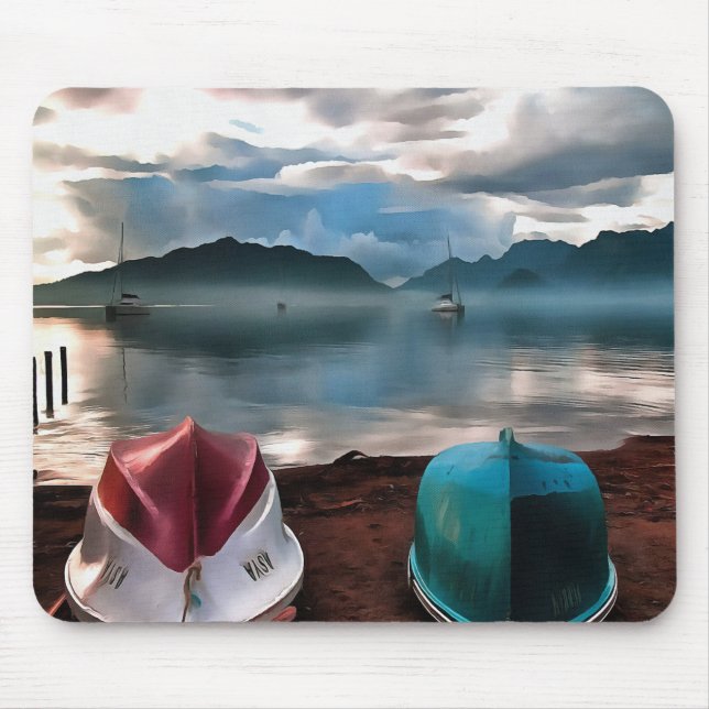 Mousepad Cascos de Barcos e Marmaris (Frente)