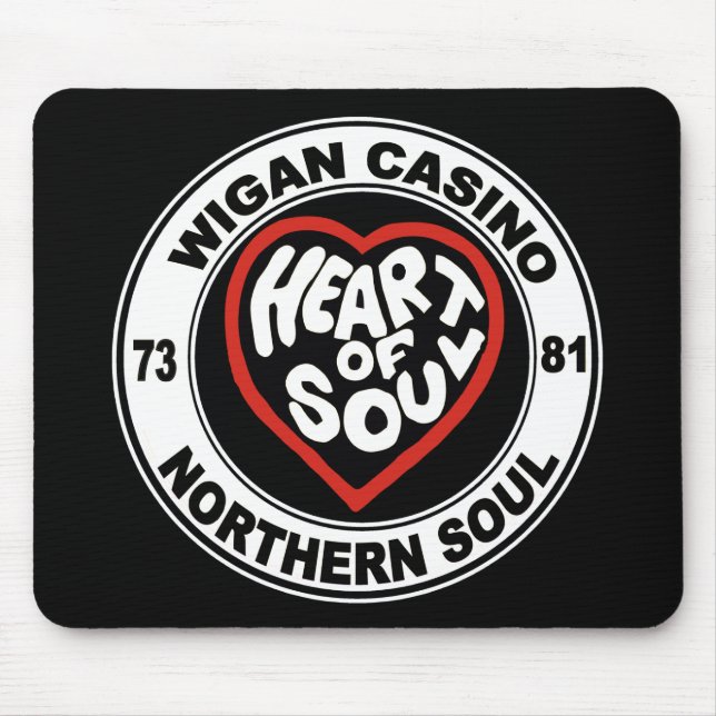 Mousepad Casino do norte de Wigan da alma (Frente)
