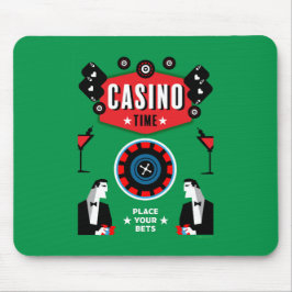 Mousepad Casino Gambling Poker Roulette