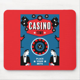 Mousepad Casino Gambling Poker Roulette