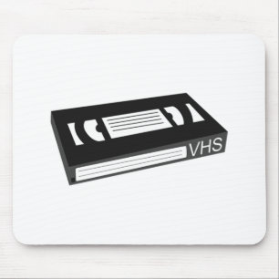 Mousepad Cassete de banda magnética de VHS