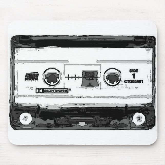 Mousepad Cassete de pop Art (Frente)