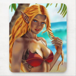 Mousepad Cassja na praia