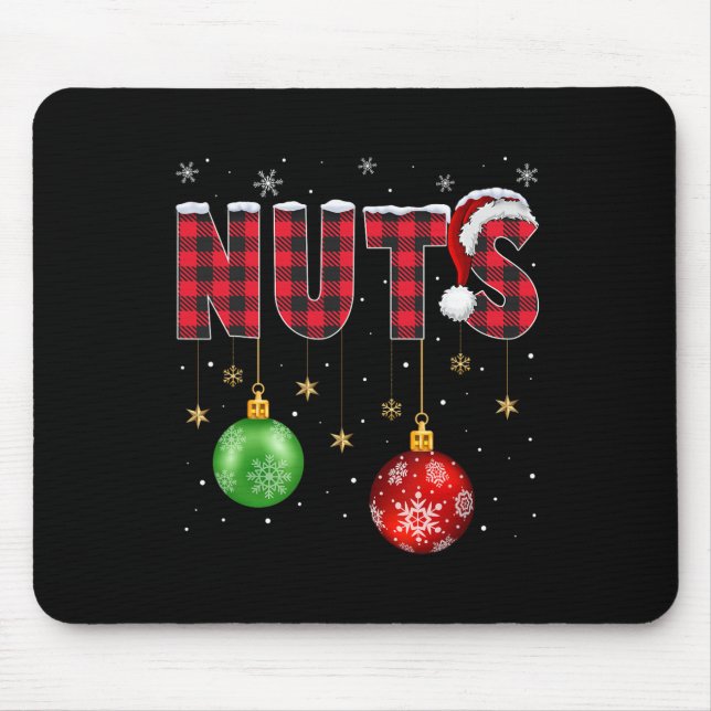 Mousepad Castanhas Correspondendo Loucos do tórax (Frente)