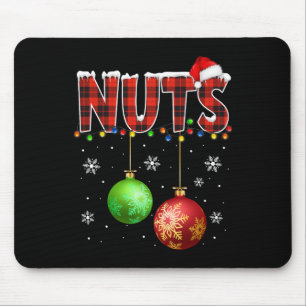 Mousepad Castanhas Divertidas Casais de Combinação Noites d