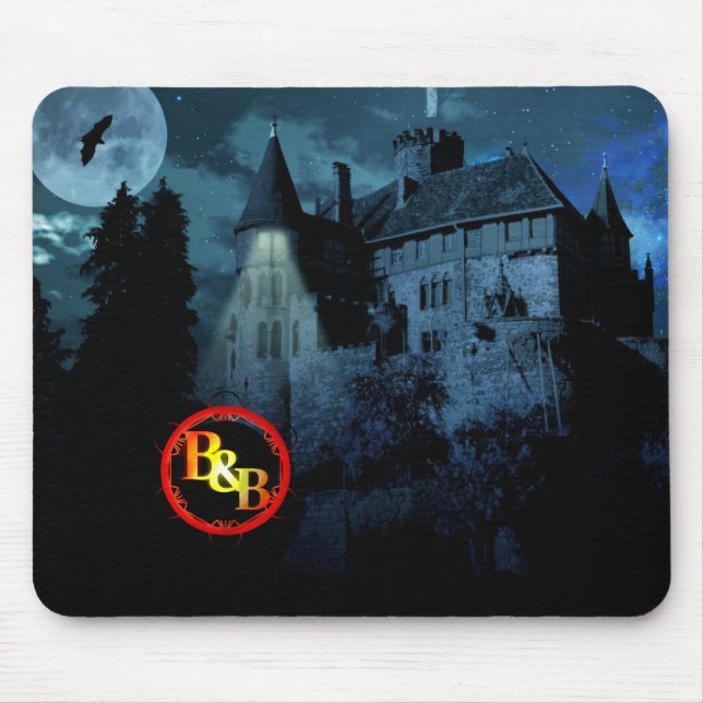 Mousepad Castelo Bald e Bonkers Haunted (Frente)