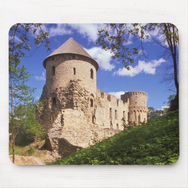 Mousepad Castelo Cesis na Letónia central. (Frente)