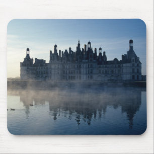 Mousepad Castelo Chambord ao amanhecer, Loir-et-Cher, Loire