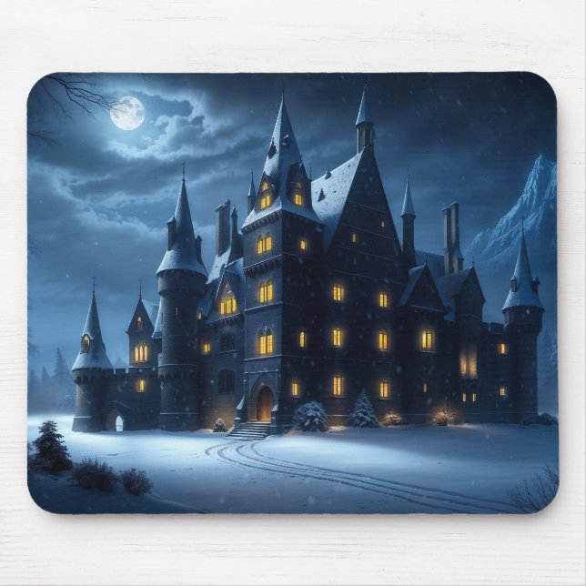 Mousepad Castelo da Noite Fria Hollow (Frente)
