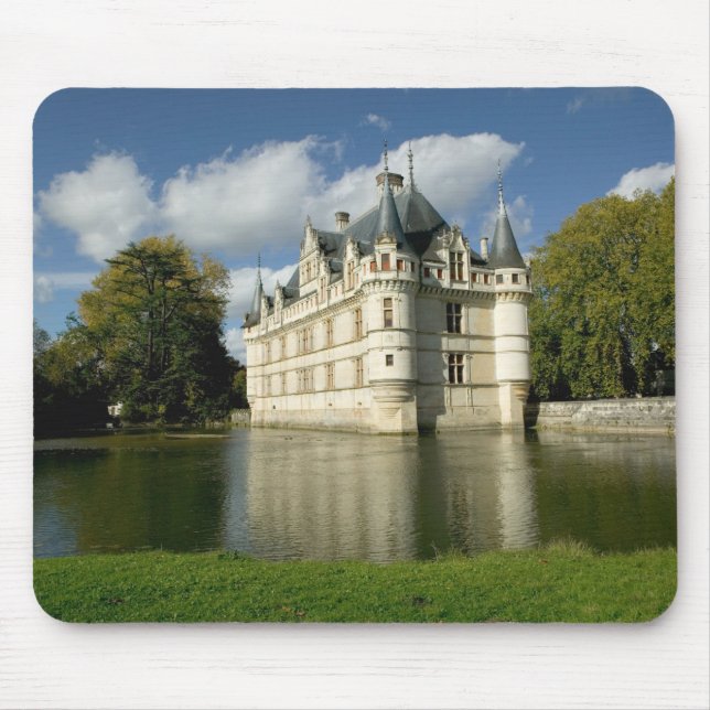 Mousepad Castelo de Azay-le-Rideau, Indre-et-Loire, 2 (Frente)