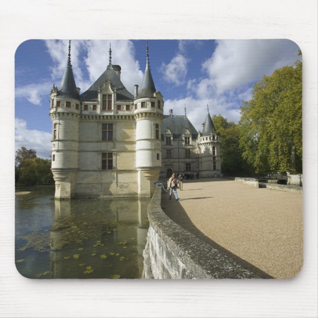 Mousepad Castelo de Azay-le-Rideau, Indre-et-Loire, 3 (Frente)