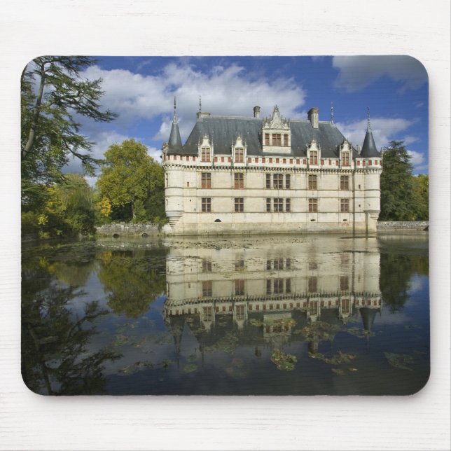 Mousepad Castelo de Azay-le-Rideau, Indre-et-Loire, 4 (Frente)