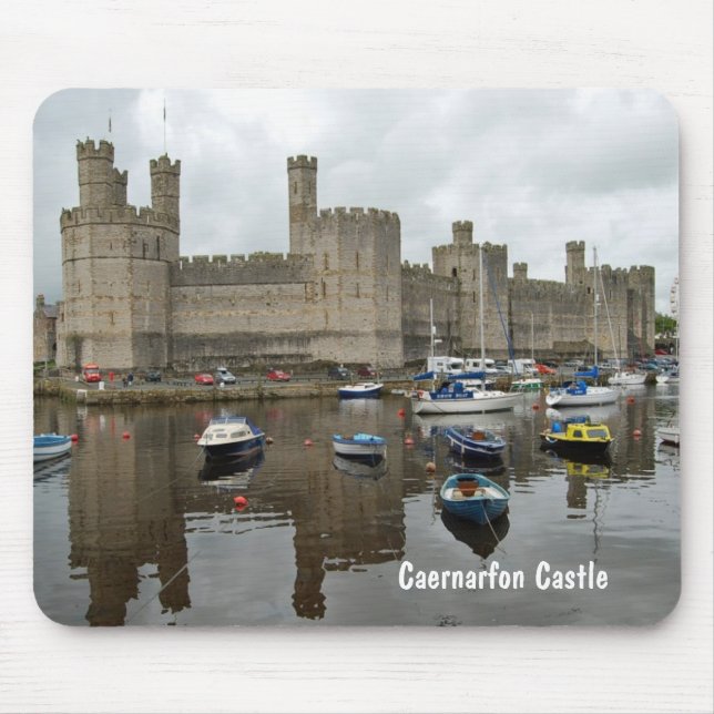 Mousepad Castelo de Caernarfon (Frente)