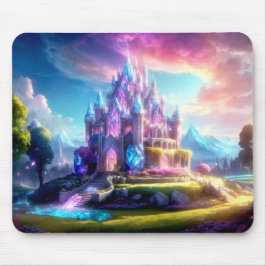 Mousepad Castelo de Cristal Encantado Conto de Fadas