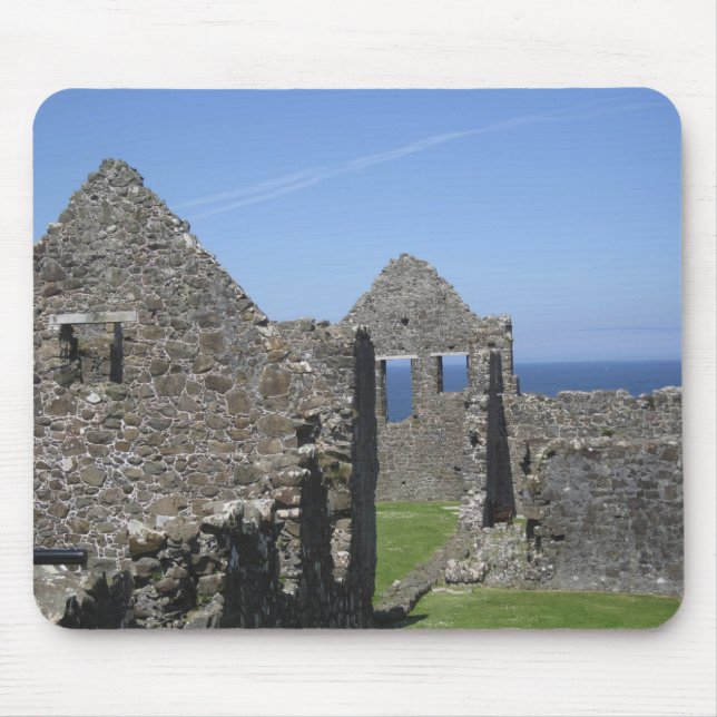 Mousepad Castelo de Dunluce perto de Bushmills e Portrush, (Frente)