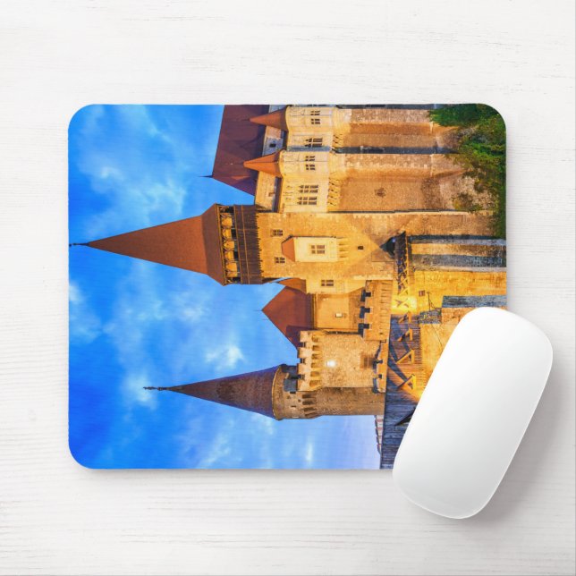 Mousepad Castelo de Hunyad, Castelo de Corvin em Hunedoara. (Com mouse)