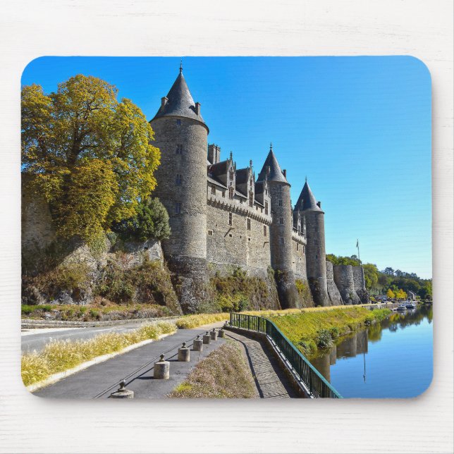 Mousepad Castelo de Josselin, França (Frente)