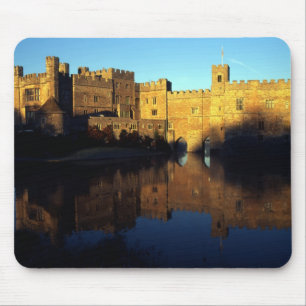 Mousepad Castelo de Leeds, século 12, fortaleza normanda e
