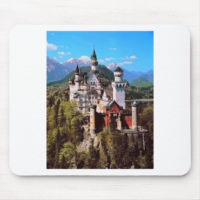 Mousepad castelo de neuschwanstein - Alemanha (Frente)